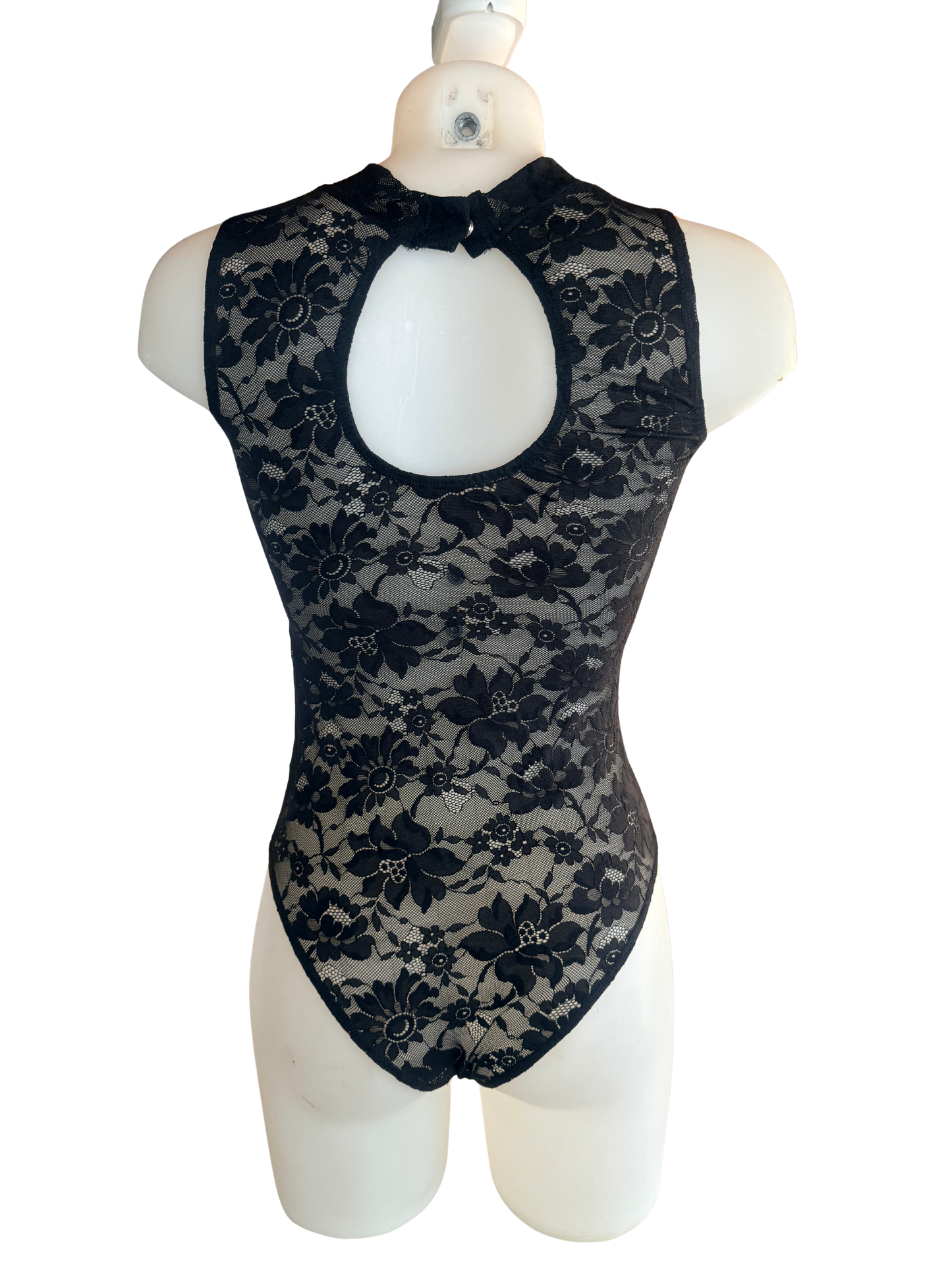 Body encaje cuello